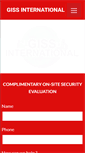 Mobile Screenshot of gissinternational.com